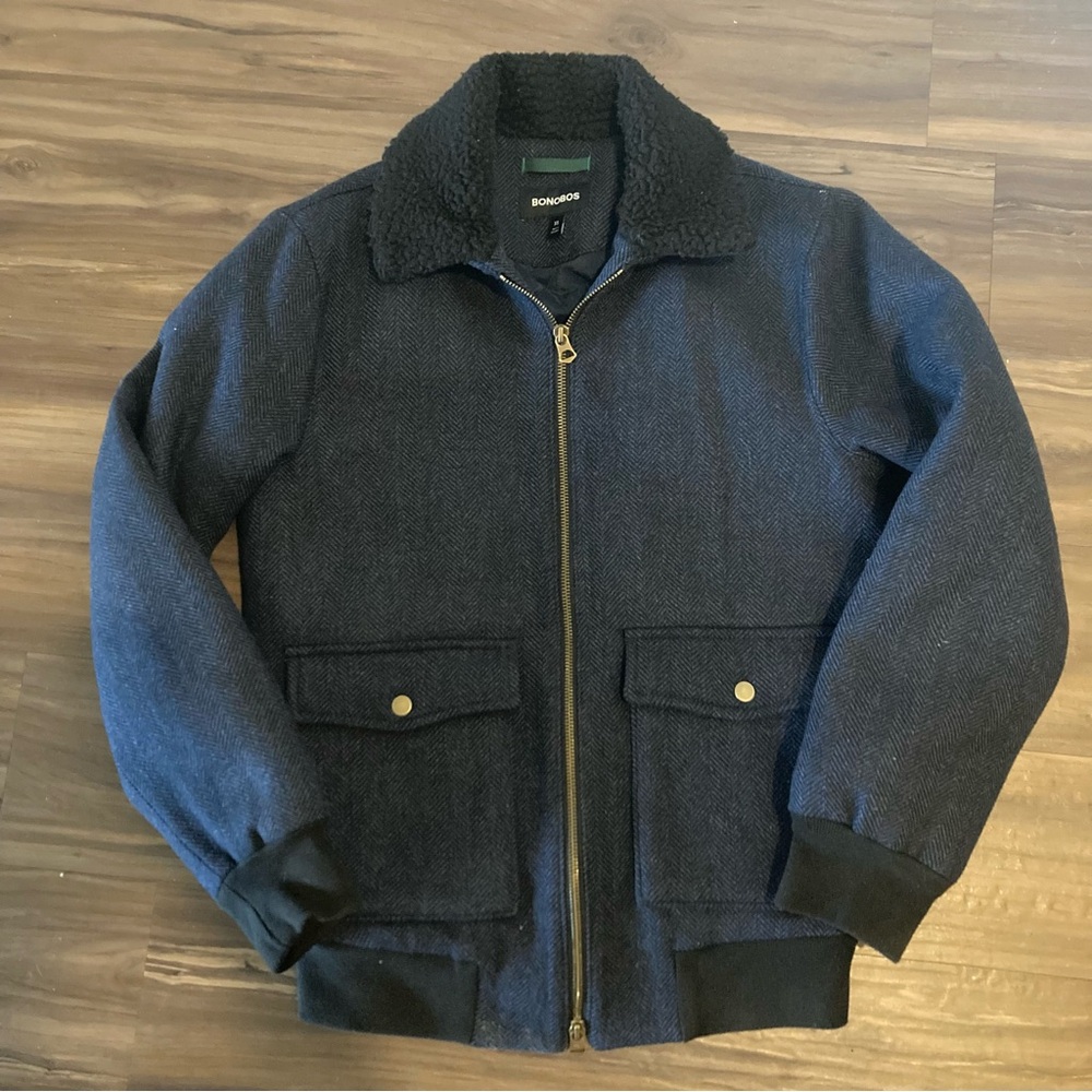 Bonobos Wool Bomber Jacket